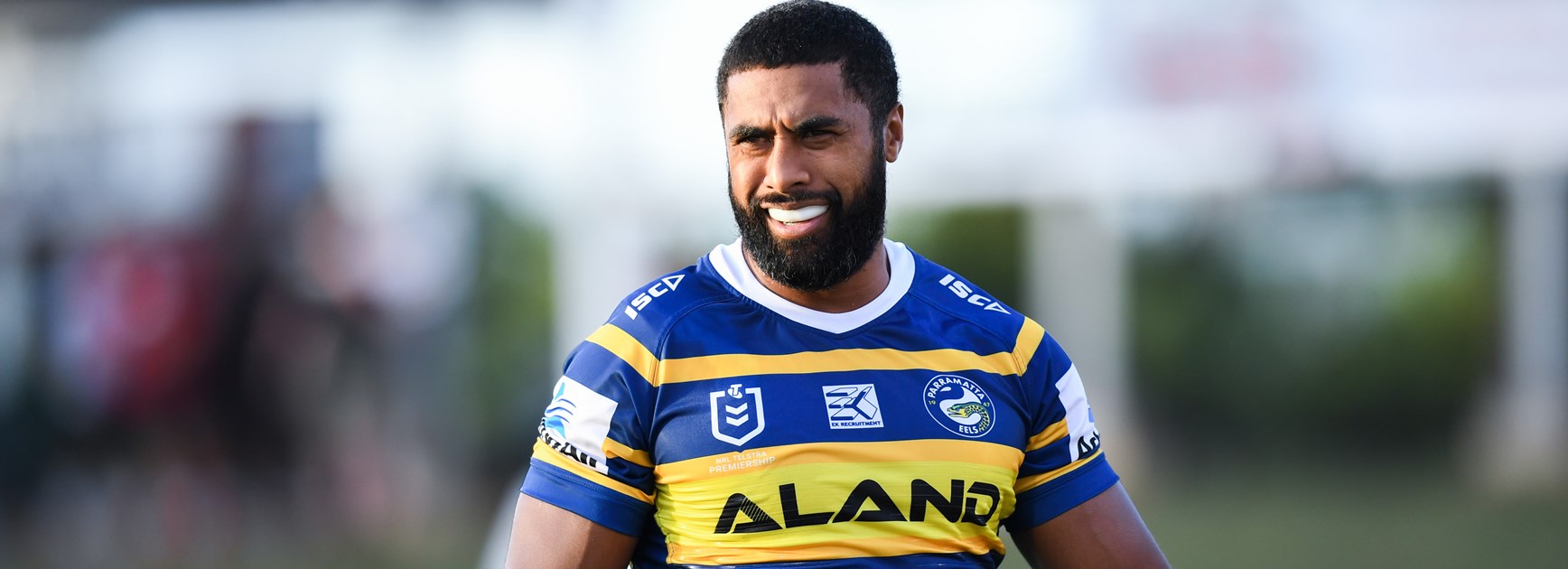 Eels centre Michael Jennings.