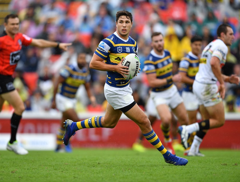 Eels halfback Mitch Moses.