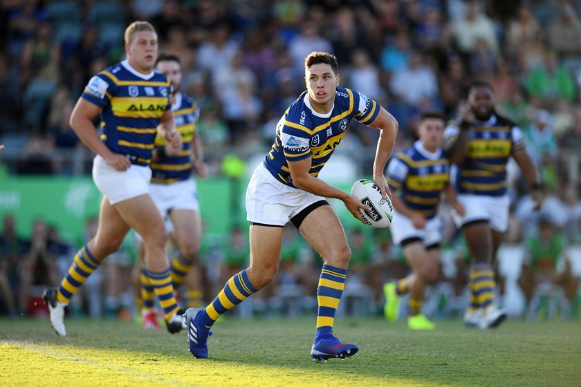 Eels halfback Mitch Moses.