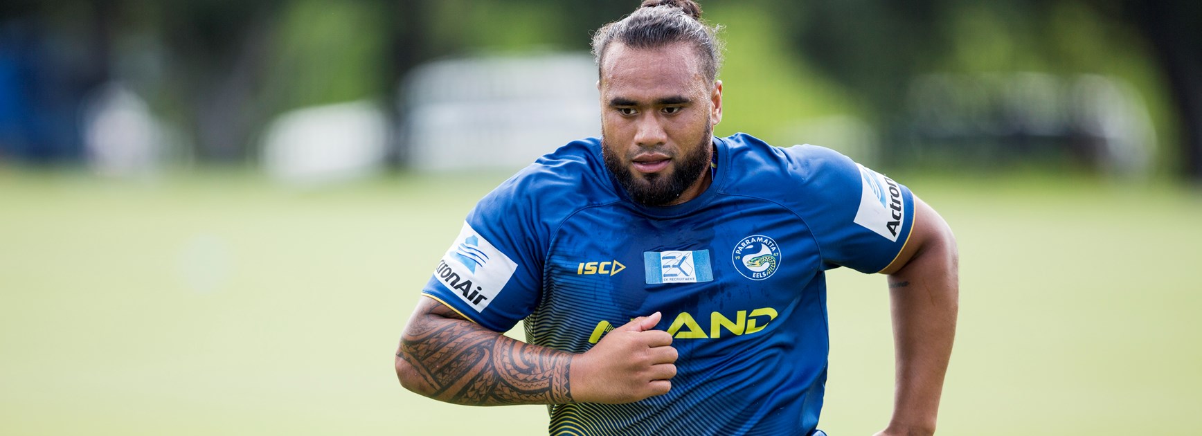 Eels prop Junior Paulo.