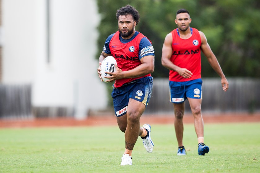 Eels prop Junior Paulo.