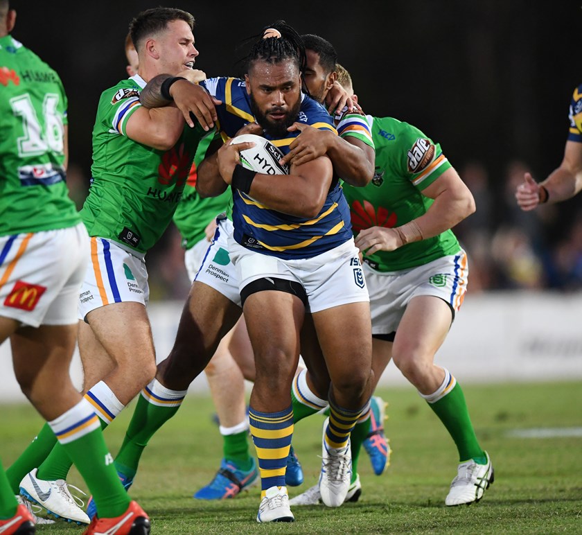 Eels prop Junior Paulo.