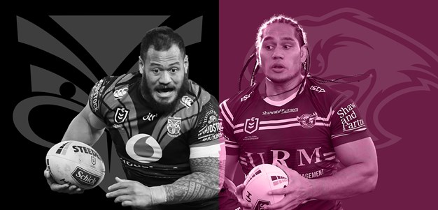 Warriors v Sea Eagles: Ayshford out; Des sticks solid