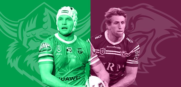 Raiders v Sea Eagles: Sutton in for Tapine; Sea Eagles intact