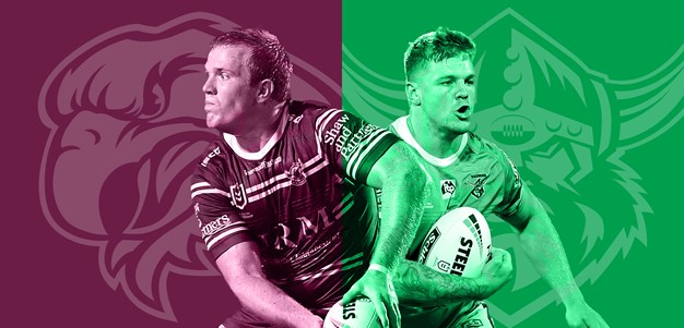 Sea Eagles v Raiders: Des sticks solid; Ricky shuffles bench