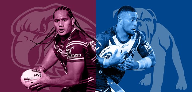 Sea Eagles v Bulldogs: Elgey in for DCE; Napa returns