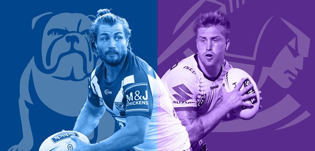 Bulldogs v Storm: Okunbor out; Hughes returns at fullback