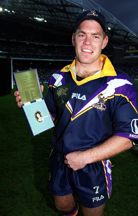 Brett Kimmorley won the Clive Churchill Medal in 1999.