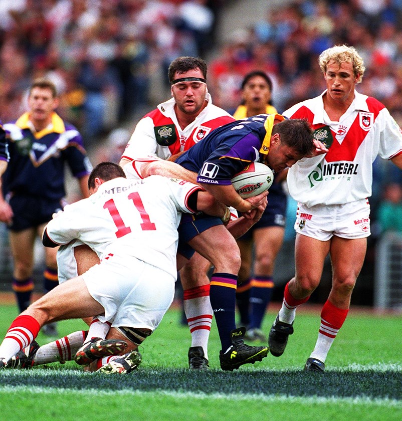 Glenn Lazarus takes on the Dragons.