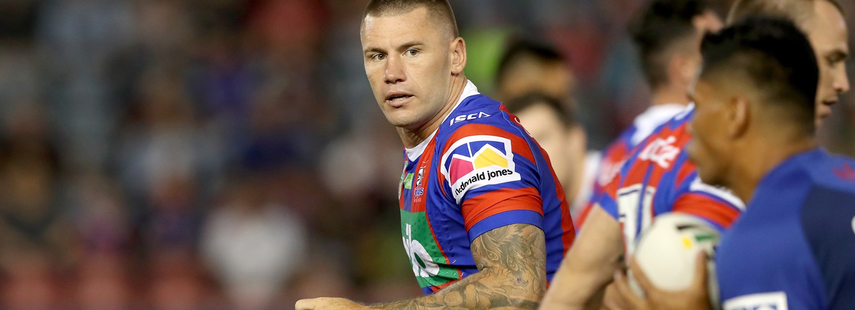 Knights winger Shaun Kenny-Dowall.