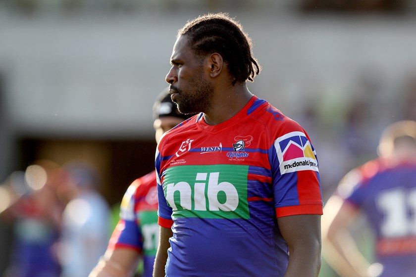 Knights winger Edrick Lee.