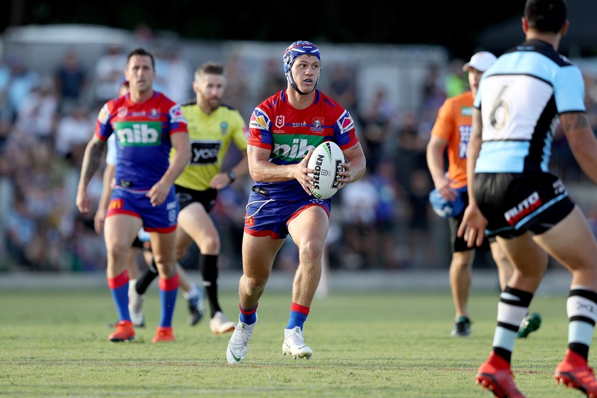 Knights fullback Kalyn Ponga.