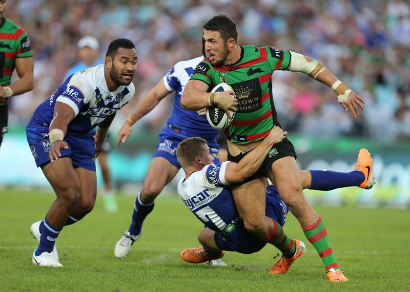 Rabbitohs star Sam Burgess.