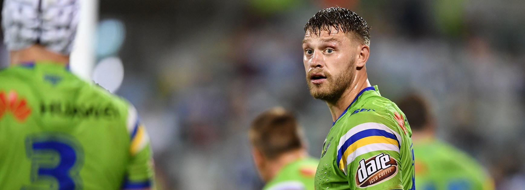 Canberra Raiders back-rower Elliott Whitehead.