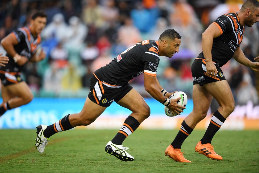 Wests Tigers playmaker Benji Marshall.