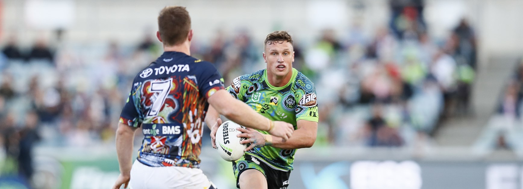 Raiders five-eighth Jack Wighton.