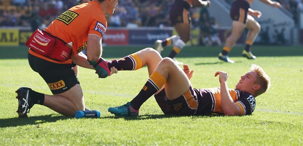 Dearden limps off, Ofahengaue out of Origin II