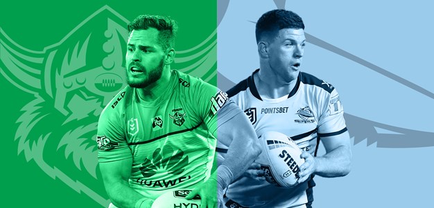 Raiders v Sharks: Papalii set to start; Johnson returns