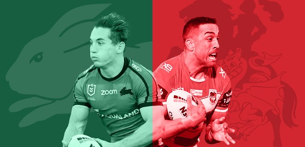 Rabbitohs v Dragons: Sam out, Thomas in; Widdop returns