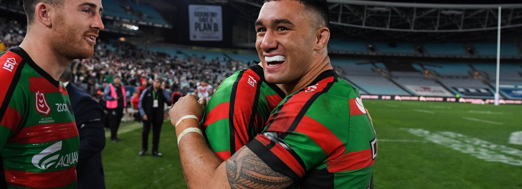 Rabbitohs prop Jaydn Su'a.