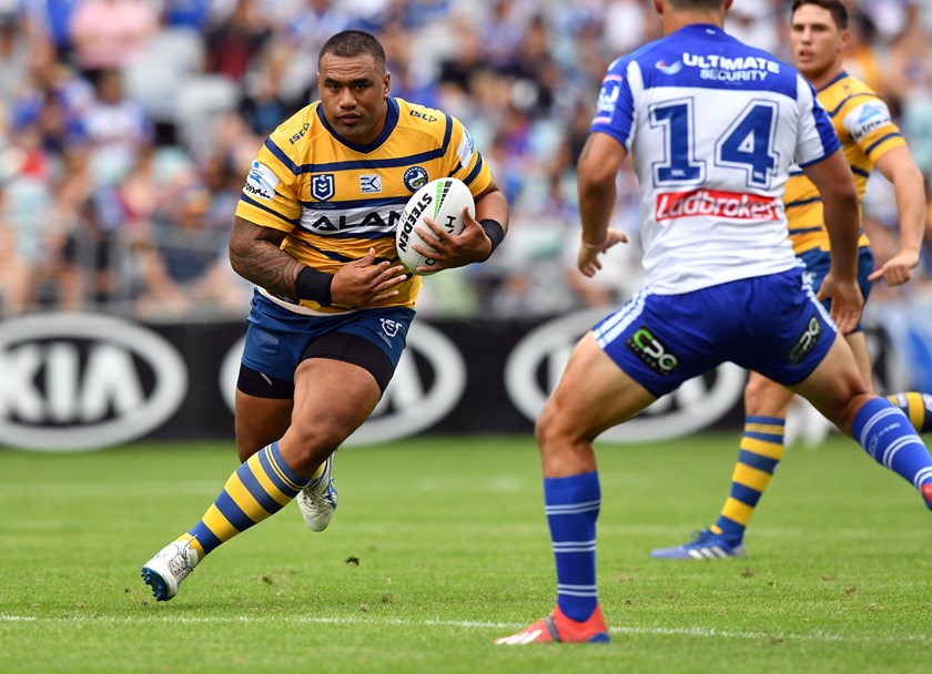 Parramatta prop Junior Paulo.