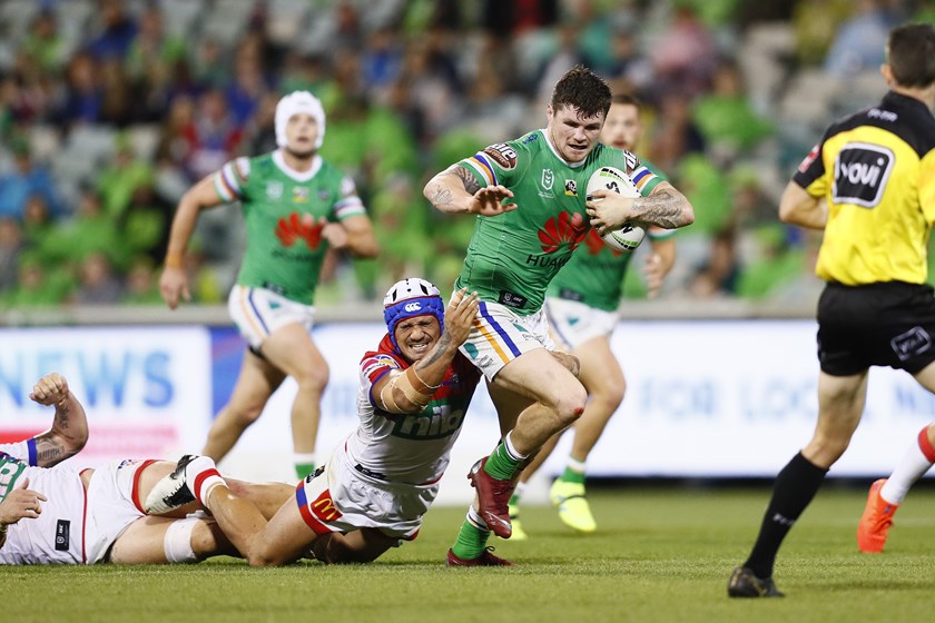 Canberra's English recruit John Bateman.