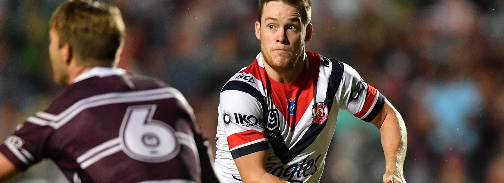 Roosters five-eighth Luke Keary.