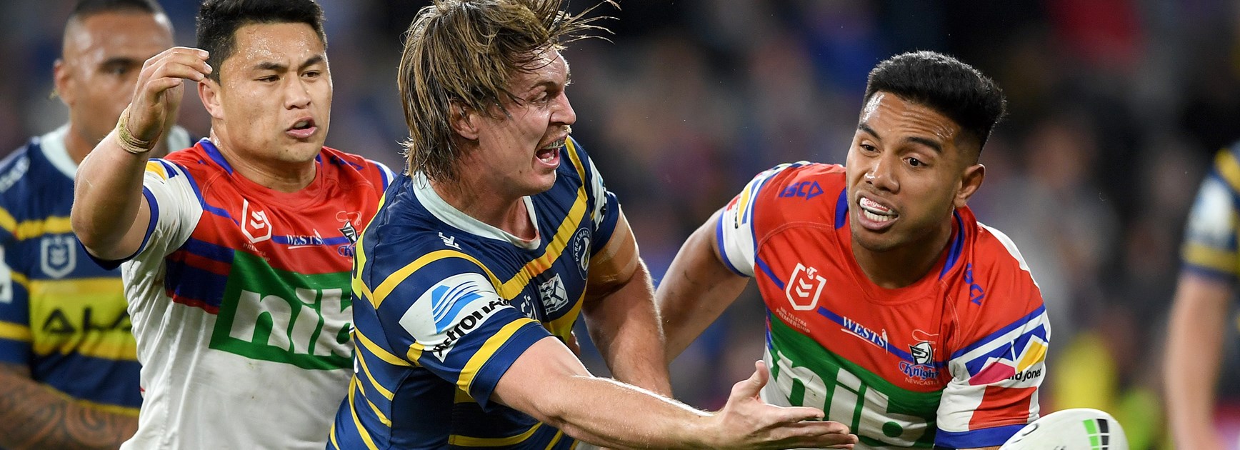 Eels forward Shaune Lane.