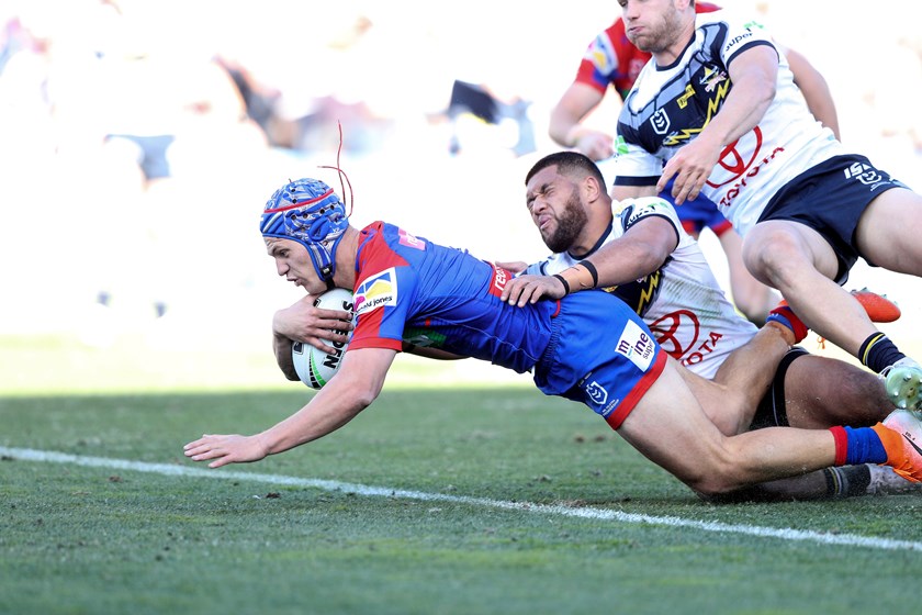 Knights fullback Kalyn Ponga.