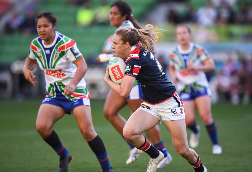 Roosters veteran Karina Brown.