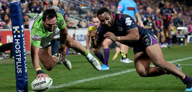 Incredible Raiders comeback stuns Storm in Melbourne