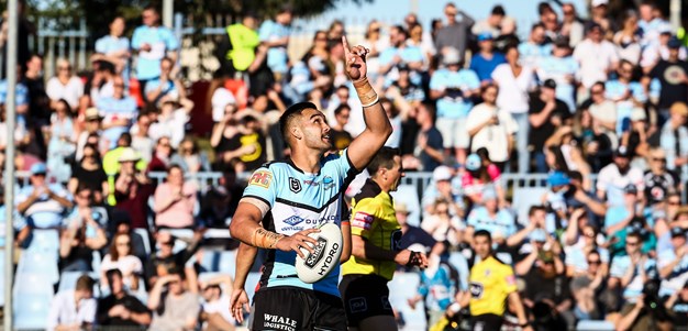 Sharks thump Warriors to strengthen top-eight spot