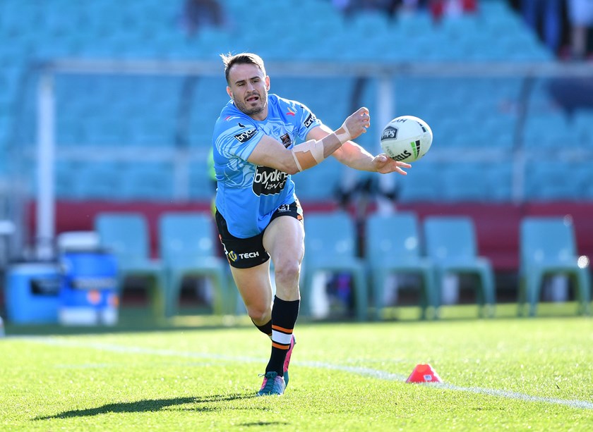 Wests Tigers utility Josh Reynolds.