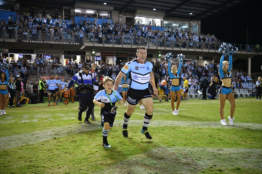 Sharks veteran Paul Gallen.