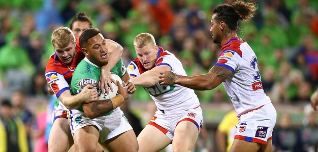 Lighter Canberra forwards still pack plenty of punch