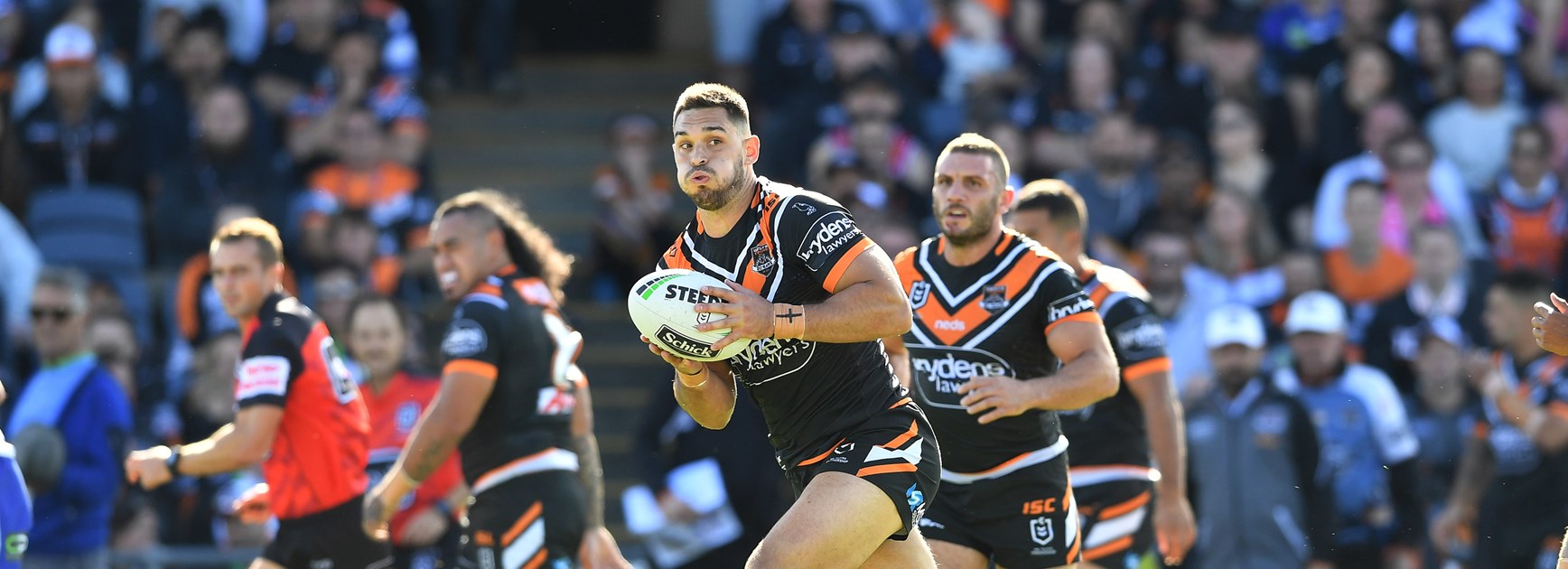 Wests Tigers forward Ryan Matterson.