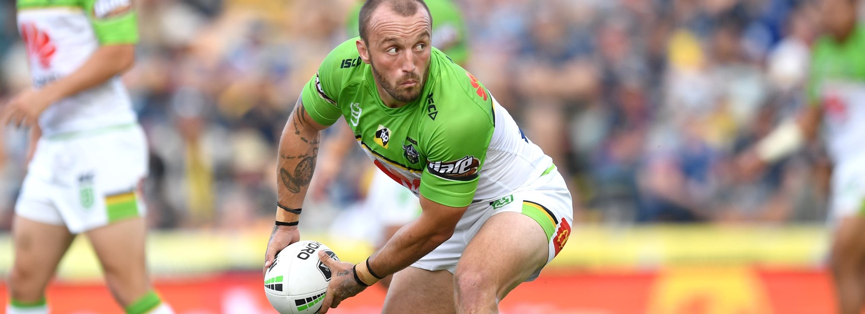 Raiders hooker Josh Hodgson.