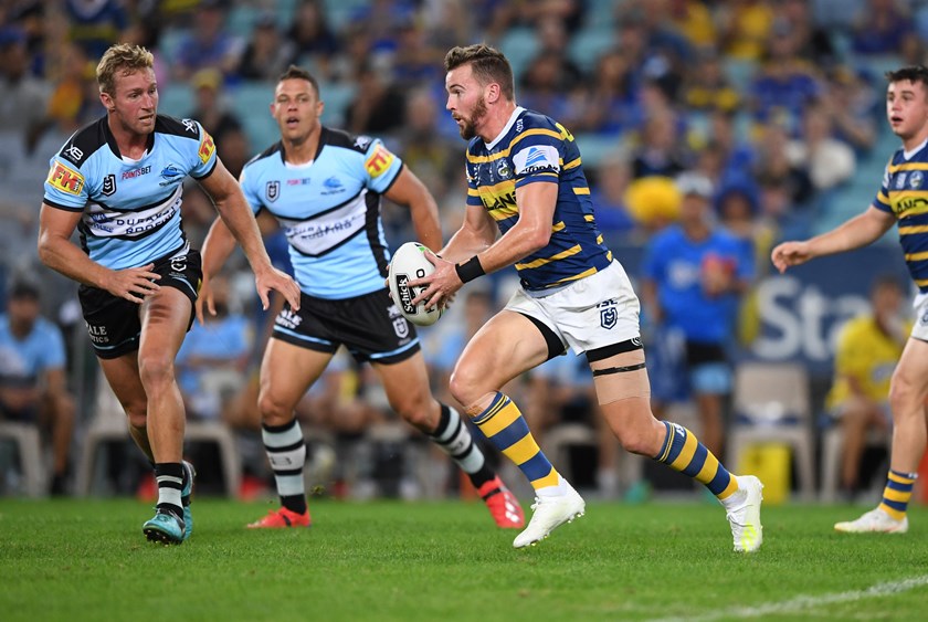 Eels fullback Clint Gutherson.