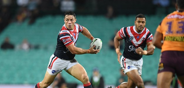 Cronk returns to lay on three tries as Roosters run rampant