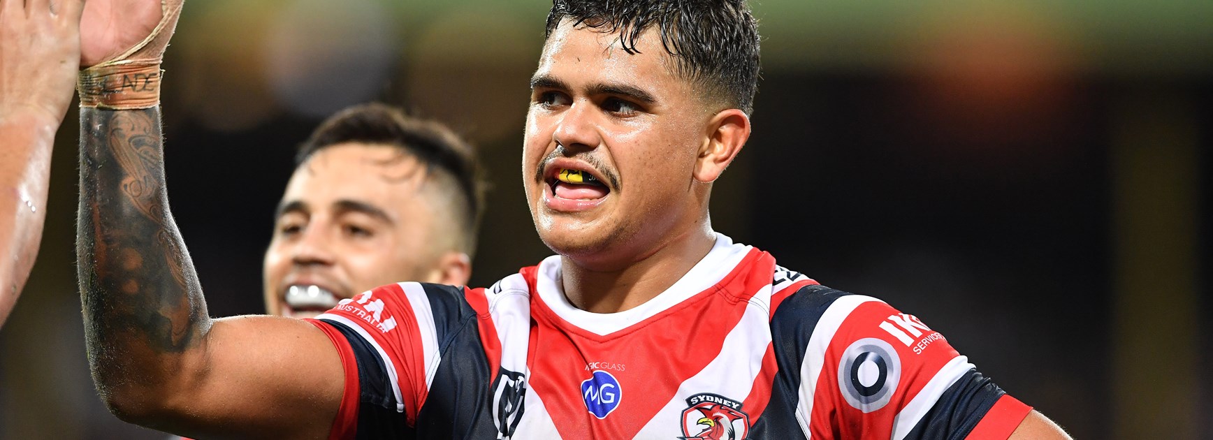 Roosters centre Latrell Mitchell.