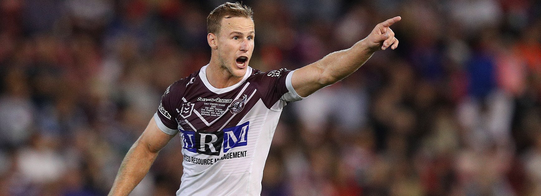 Manly halfback Daly Cherry-Evans.