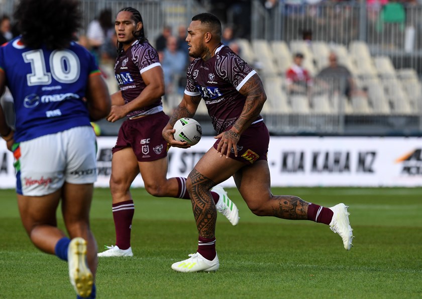 Manly props Addin Fonua-Blake and Amrty Taupau