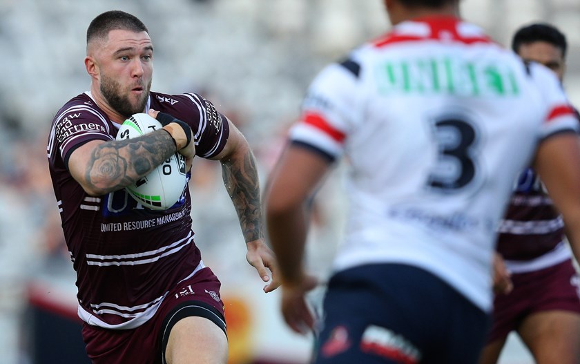 Manly forward Curtis Sironen.