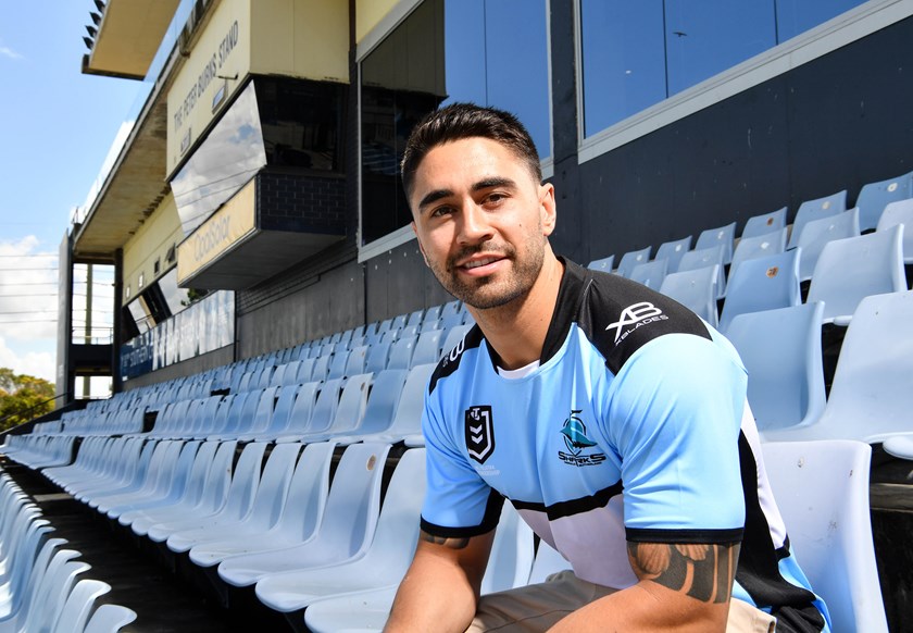 Sharks recruit Shaun Johnson.