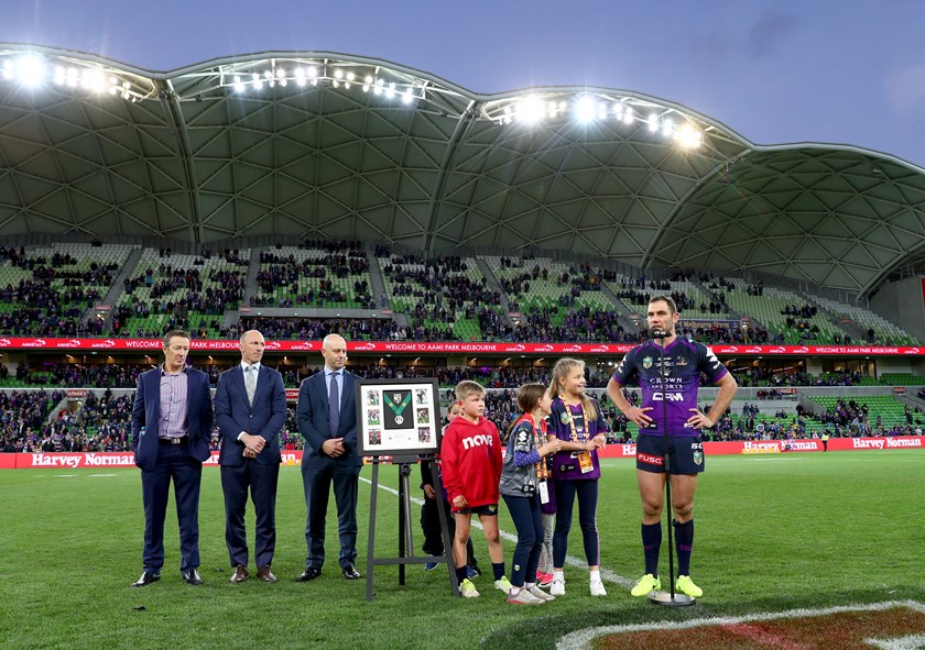 Melbourne legend Cameron Smith.