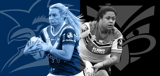 NRLW Roosters v Warriors: Howard grabs No.7; Nine rookies for Warriors