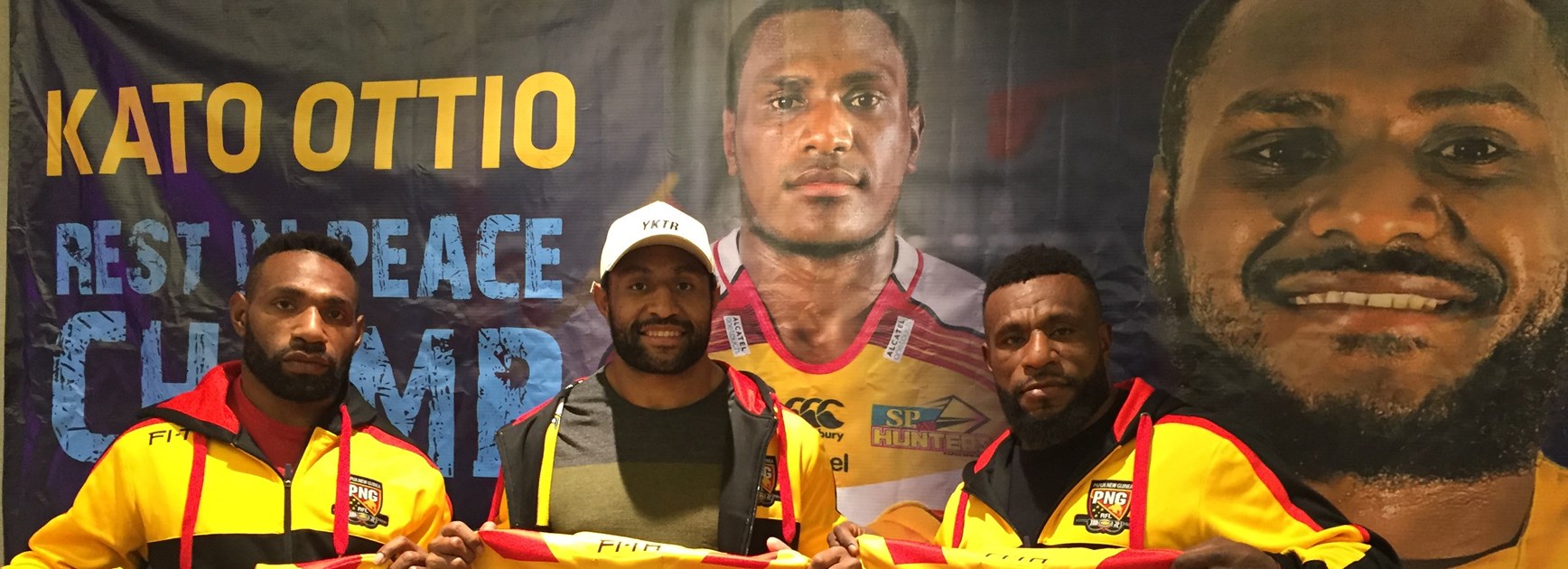 'Forever in our hearts': Kumuls playing in memory of Kato Ottio