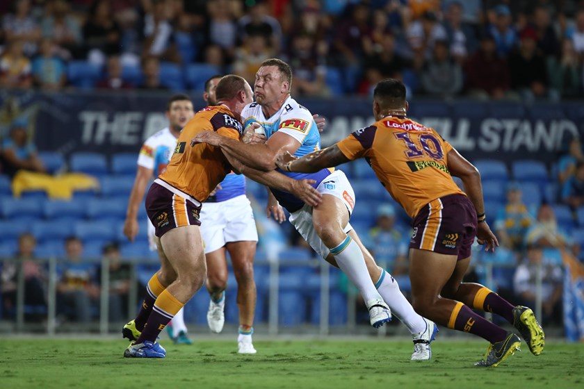 Titans prop Shannon Boyd.