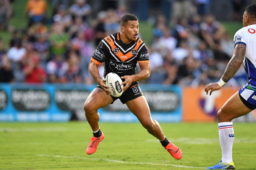 Wests Tigers centre Esan Marsters.