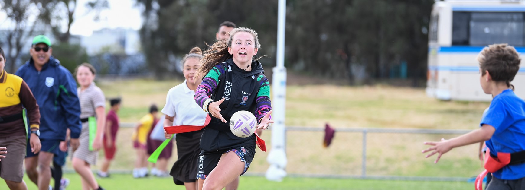 Quincy Dodd at the 2019 All Stars gala day.